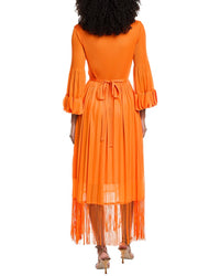 Beulah Solid Maxi Dress