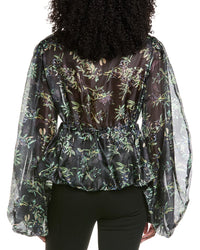 Beulah Printed Blouse