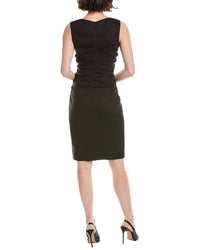 Sara Campbell Stretch Linen-Blend Magic Dress