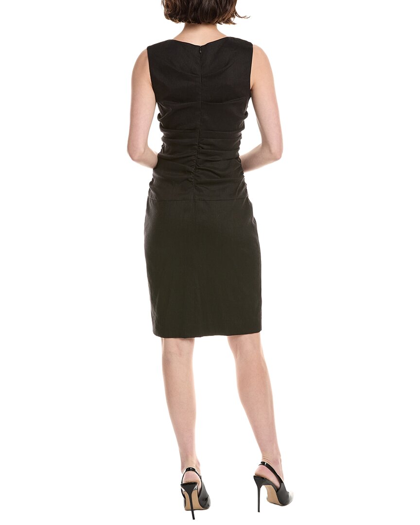 Sara Campbell Stretch Linen-Blend Magic Dress