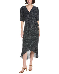 Sara Campbell Wrap Georgette Dress