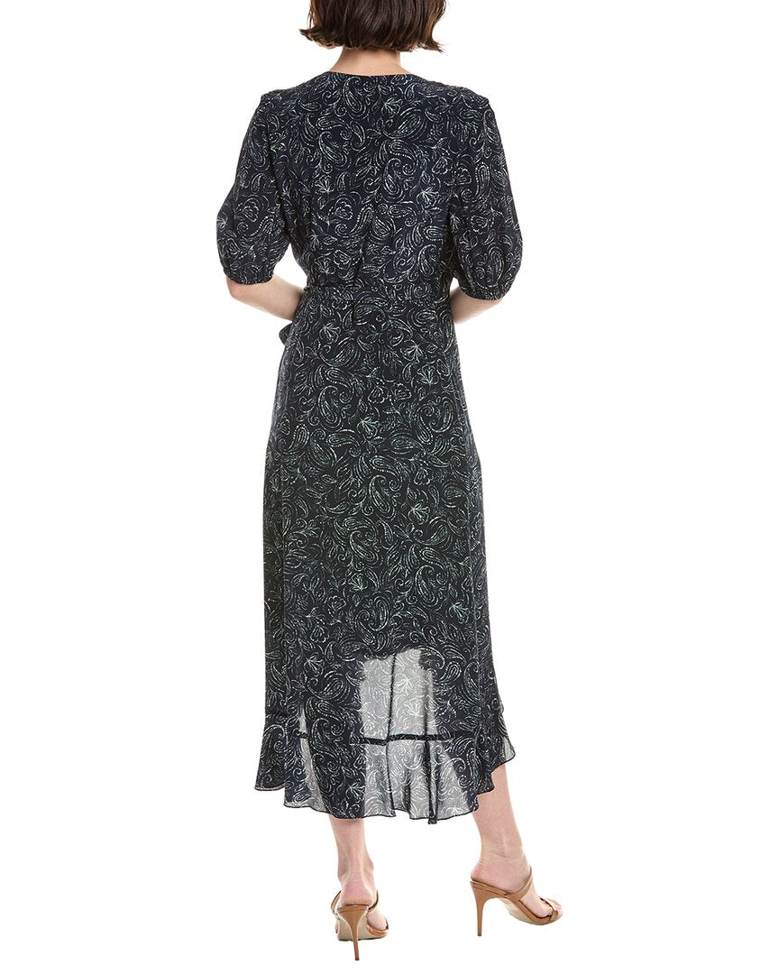 Sara Campbell Wrap Georgette Dress