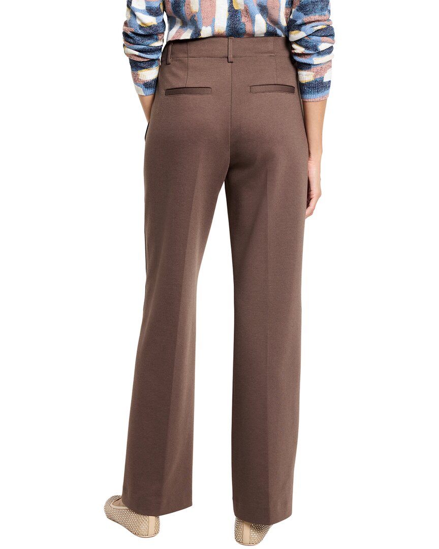 Nic+Zoe Drapey Ponte Wide Leg Trouser