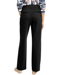Nic+Zoe Drapey Ponte Wide Leg Trouser