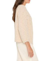 Nic+Zoe Cozy Lurex Nep Cardigan