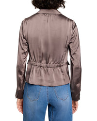 Nic+Zoe Day Gloss Tuxedo Jacket