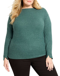 Nic+Zoe Plus Everyday Easy Cozy Top