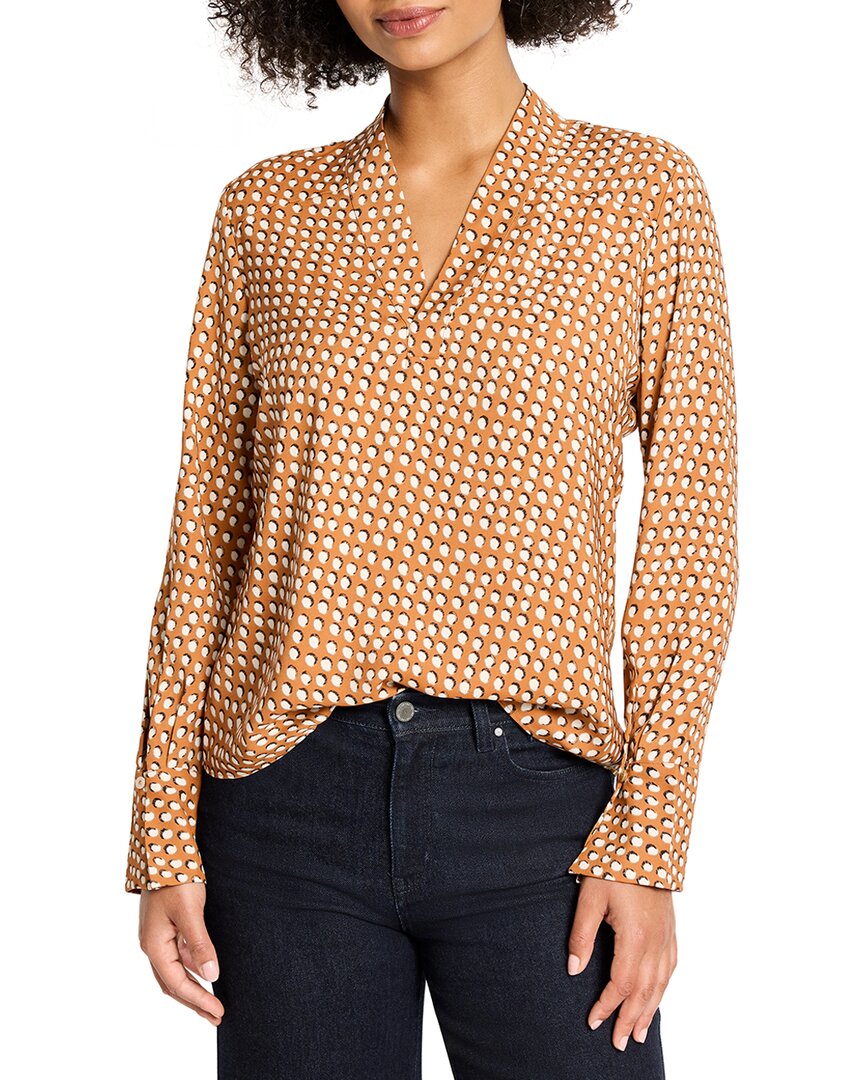 Nic+Zoe Petite Shadow Dot Top