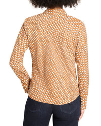 Nic+Zoe Petite Shadow Dot Top