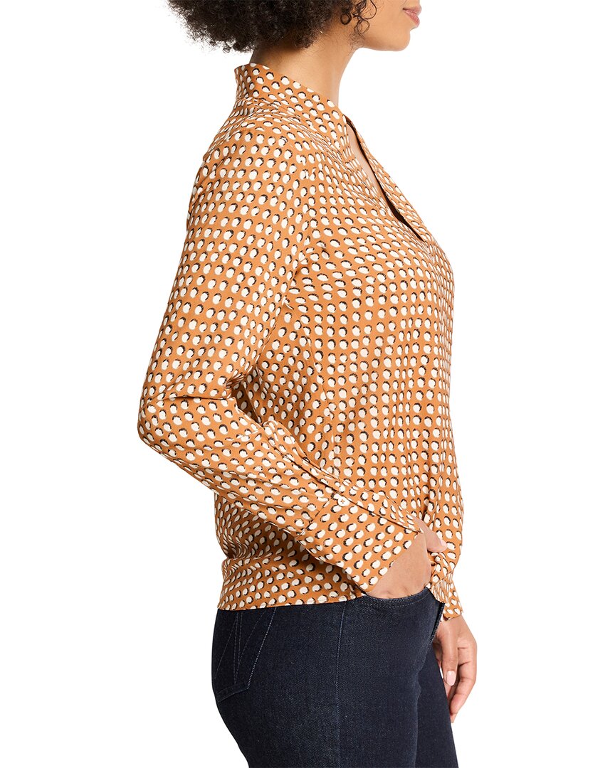 Nic+Zoe Petite Shadow Dot Top