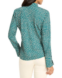 Nic+Zoe Petite Shadow Dot Top