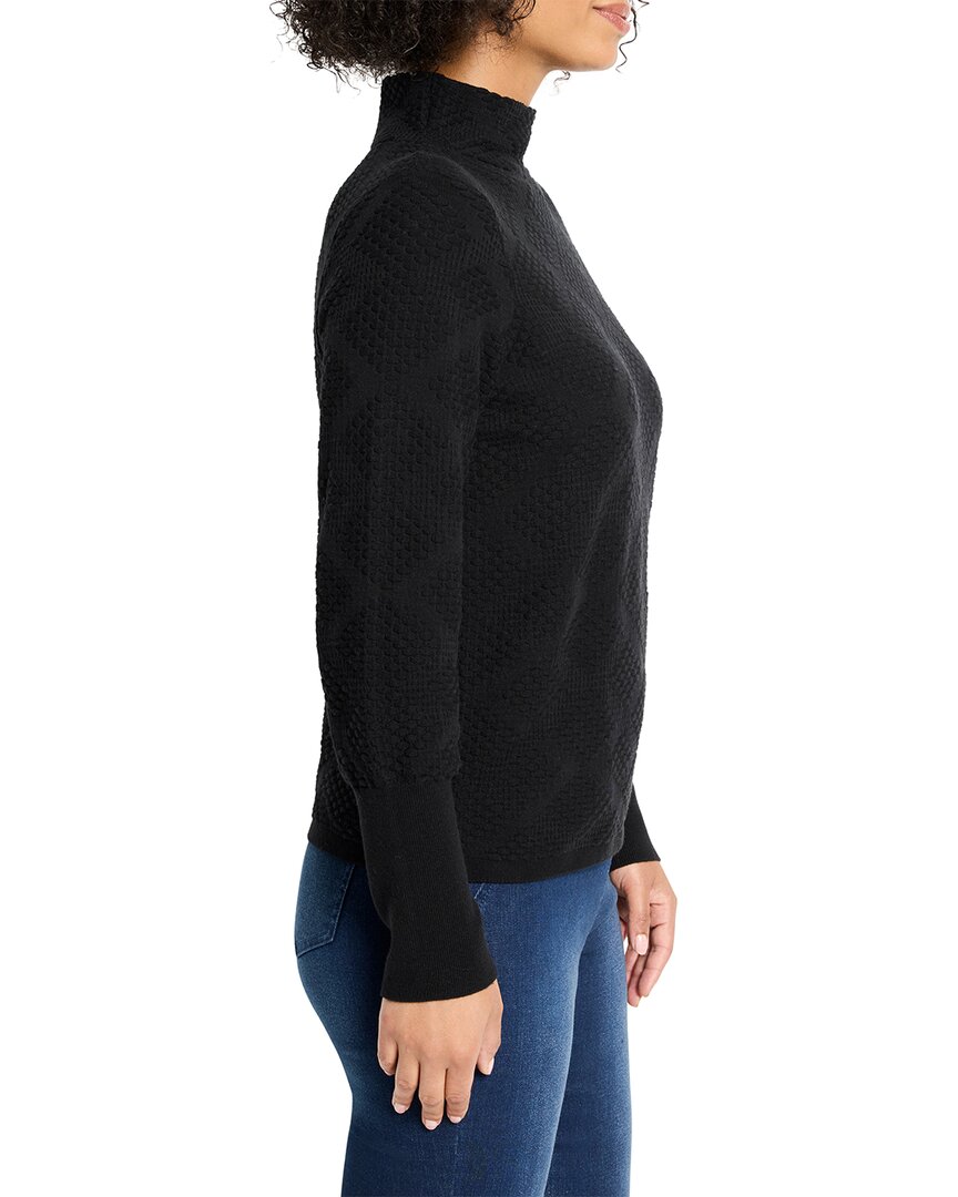Nic+Zoe Petite Textured Diamonds Sweater