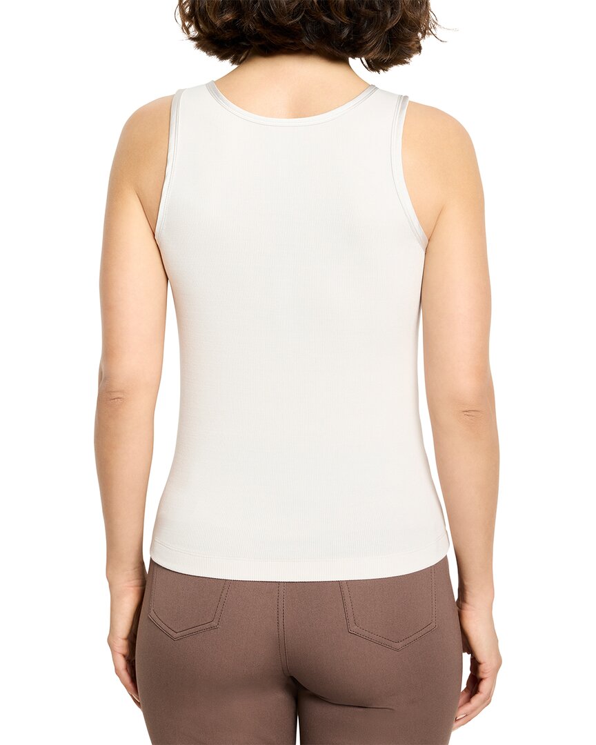 Nic+Zoe Trimmed Perfect Knit Ribbed Tank Top
