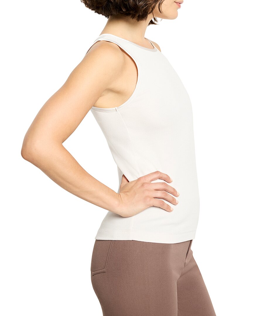 Nic+Zoe Trimmed Perfect Knit Ribbed Tank Top