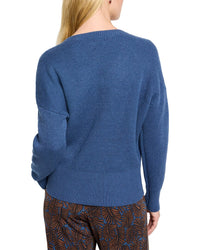Nic+Zoe Tuck Stitch V-Neck Sweater