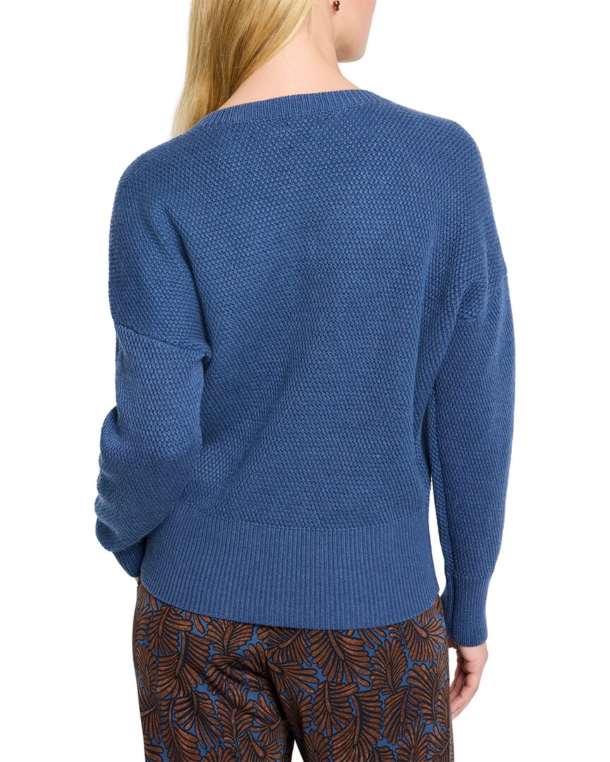 Nic+Zoe Tuck Stitch V-Neck Sweater