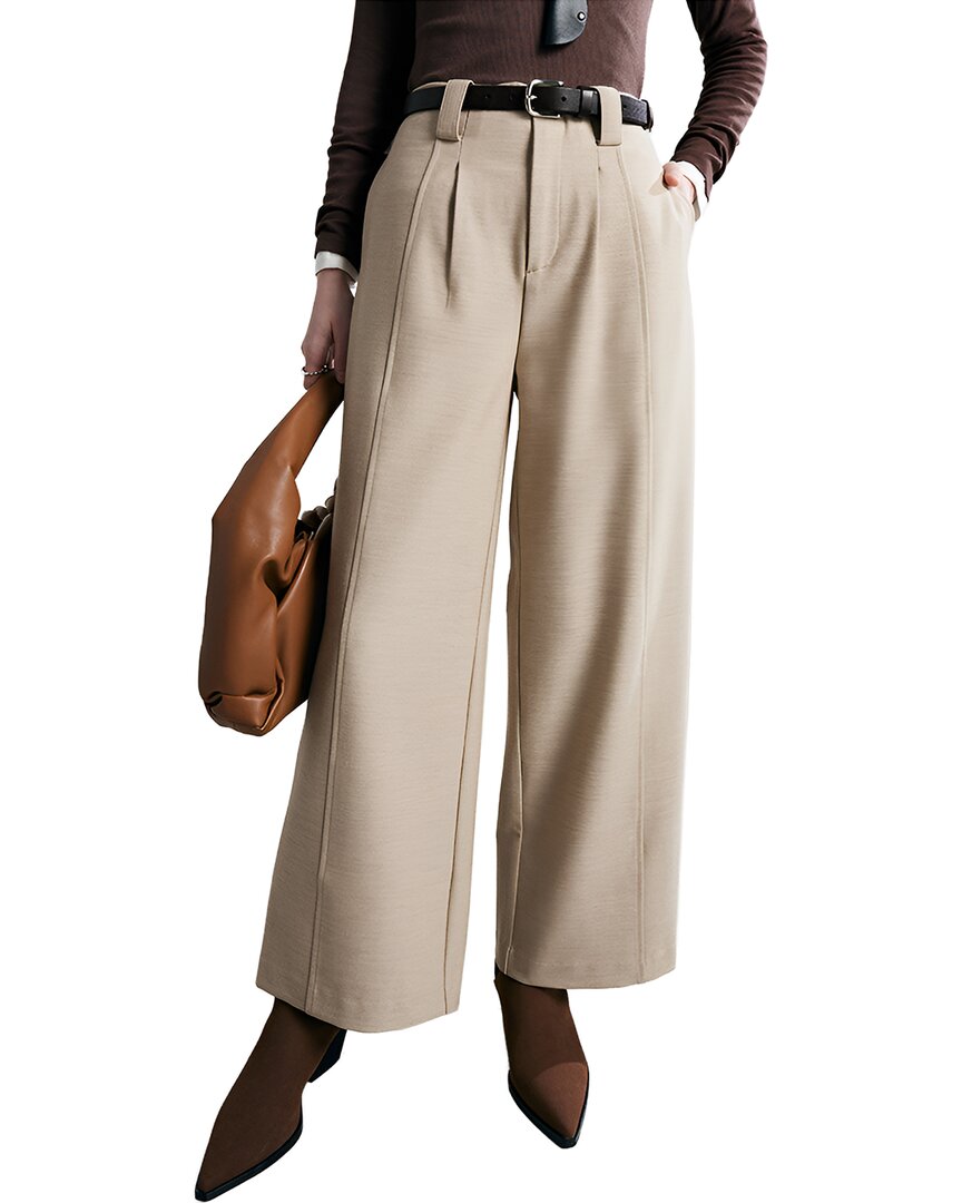 Adele Berto Wool-Blend Pant