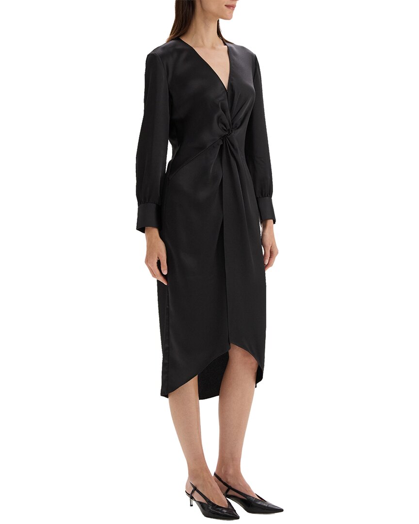 Theory Midi Twist Dress