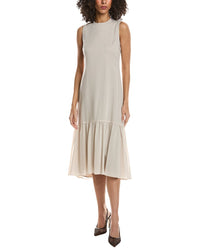 Theory Tie Neck Dress