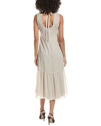 Theory Tie Neck Dress