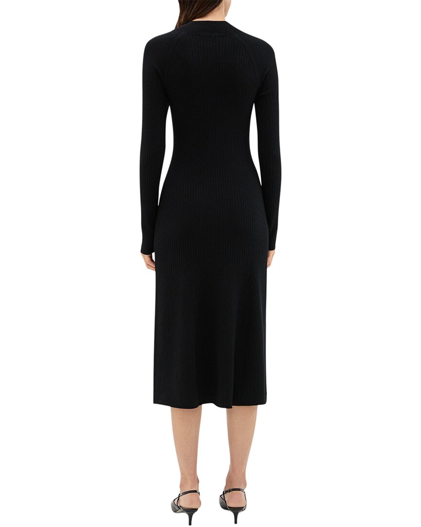 Theory Flare Midi Dress