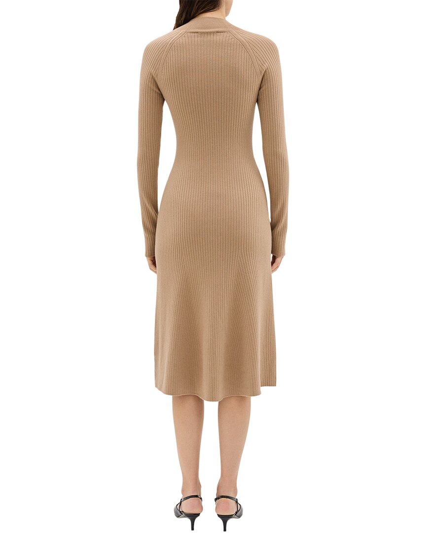 Theory Flare Midi Dress