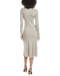 Theory Flare Midi Dress