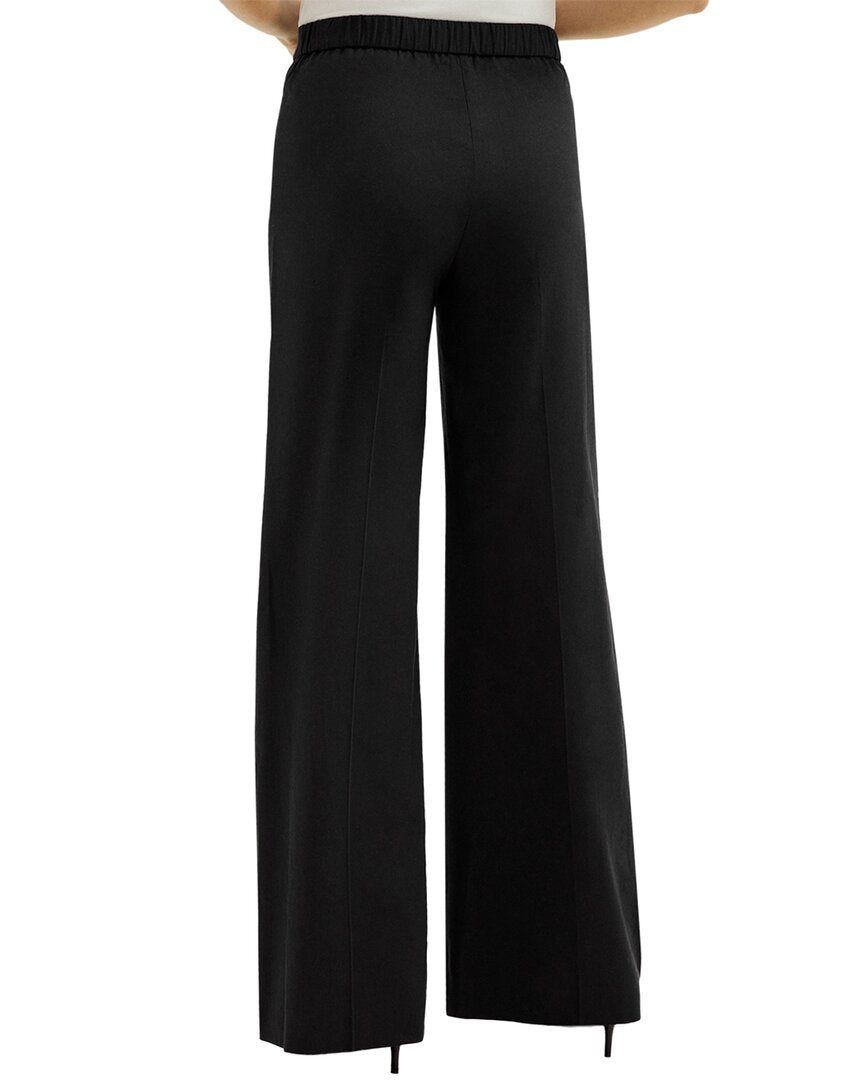 Theory High Waist Wide Leg Pant