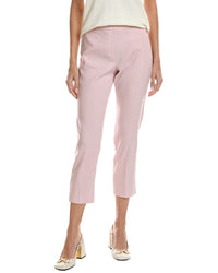 Theory Crop Linen-Blend Pant