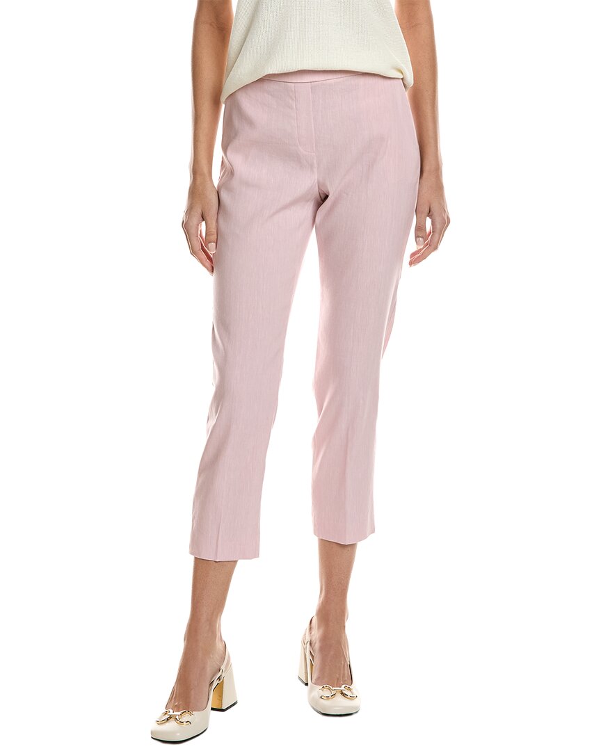 Theory Crop Linen-Blend Pant