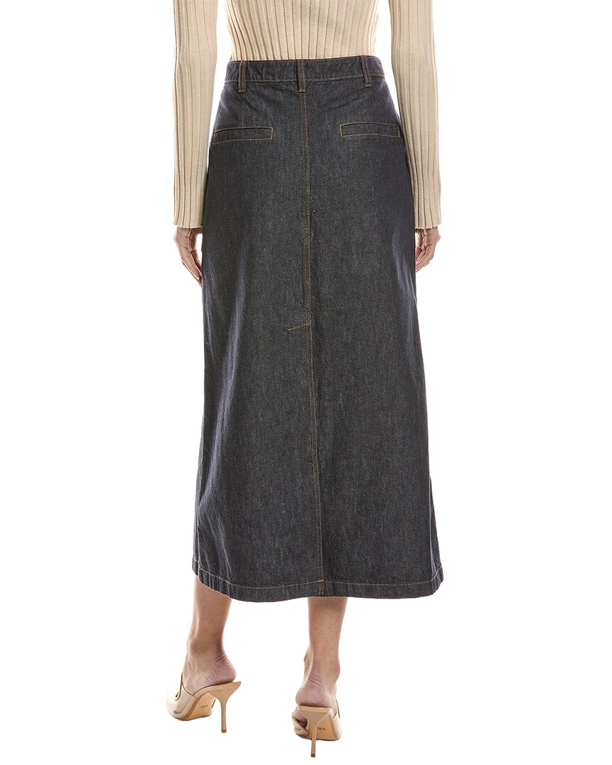 Theory Maxi Denim Skirt
