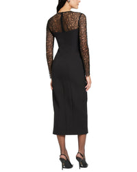 Toccin Toccin Loretta Lace Combo Midi Dress