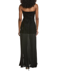 Toccin Lina Strapless Sculpted Maxi Dress