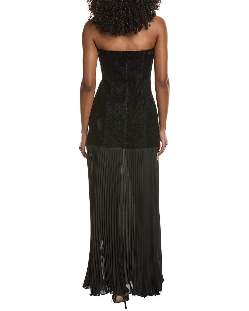 Toccin Lina Strapless Sculpted Maxi Dress