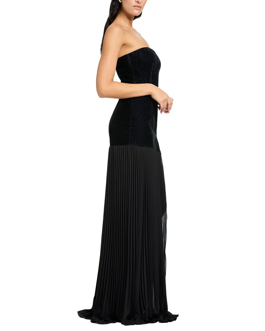 Toccin Lina Strapless Sculpted Maxi Dress