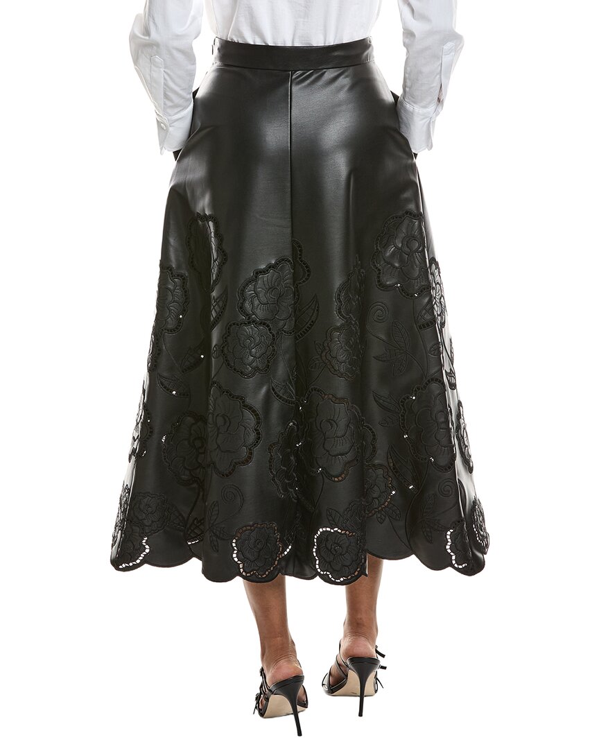 Toccin Stacy Lace Midi Skirt