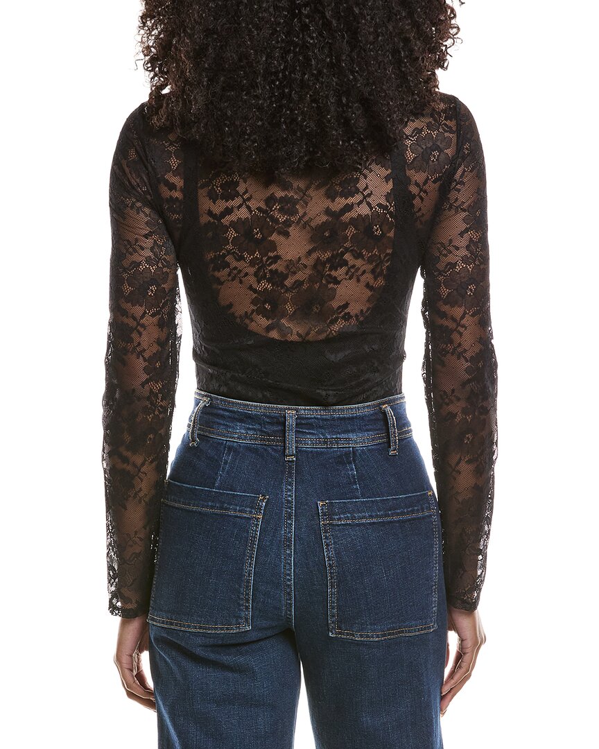 Toccin Giselle Tie Front Lace Bodysuit