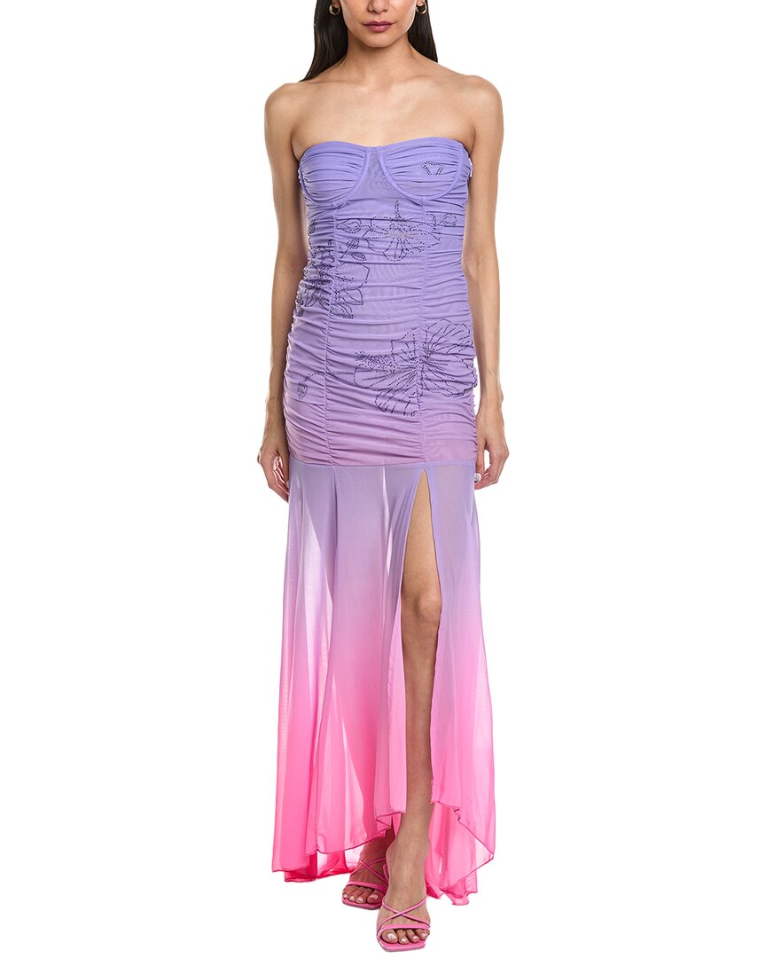 Rococo Sand Blake Ruched Gown