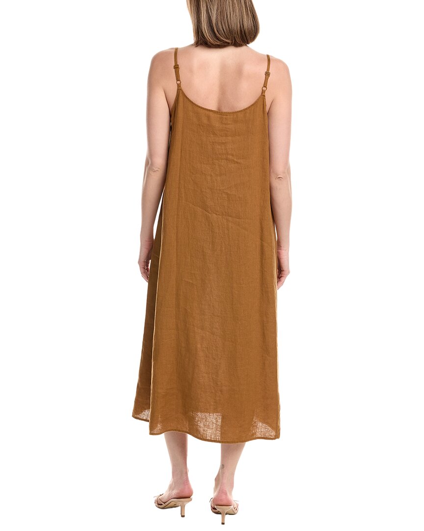 Eileen Fisher Flare Linen Cami Dress