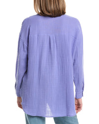Eileen Fisher Classic Collar Long Shirt