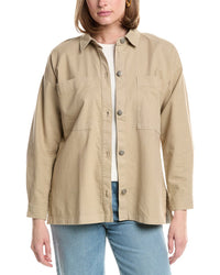 Eileen Fisher Classic Collar Shirt Jacket