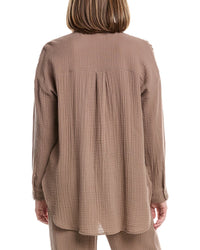 Eileen Fisher Classic Collar Long Shirt