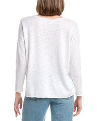 Eileen Fisher Petite Linen-Blend Sweater