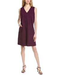 Eileen Fisher V-Neck Shift Dress