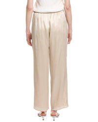Eileen Fisher Straight Silk Ankle Pant