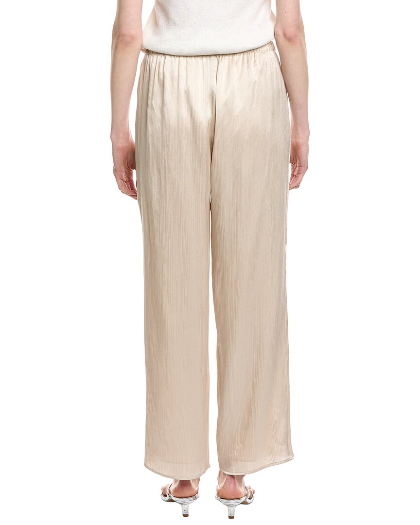 Eileen Fisher Straight Silk Ankle Pant