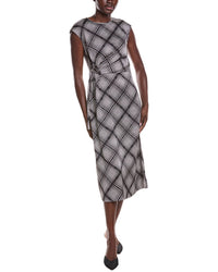 Derek Lam 10 Crosby Adelita Crepe Back Satin Dress