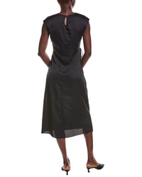 Derek Lam 10 Crosby Adelita Crepe Back Satin Dress