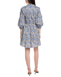 Derek Lam 10 Crosby Arbi Bracelet-Sleeve Shirtdress