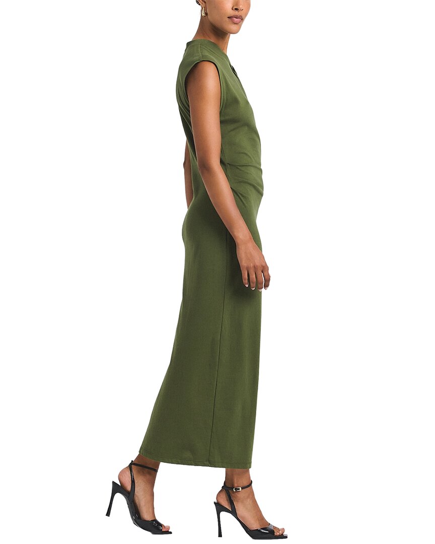 Derek Lam 10 Crosby Evelise Asymmetric Embellished Twist Dress